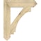 Ekena Millwork Imperial Arts & Crafts Rough Sawn Bracket, Douglas Fir, 6"W x 30"D x 36"H BKT06X30X36IMP03RDF - alternate 4